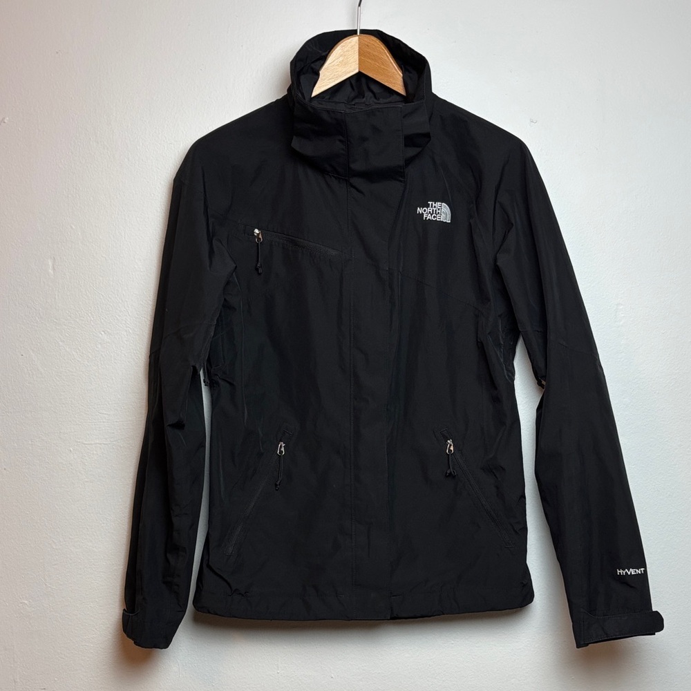 The North Face Hyvent WindbreakerJacket Women’s Size XS Black Lined Hiking